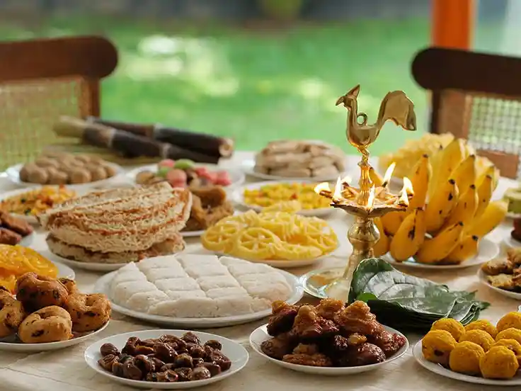 Festive Sri Lankan landscapes during New Year in April