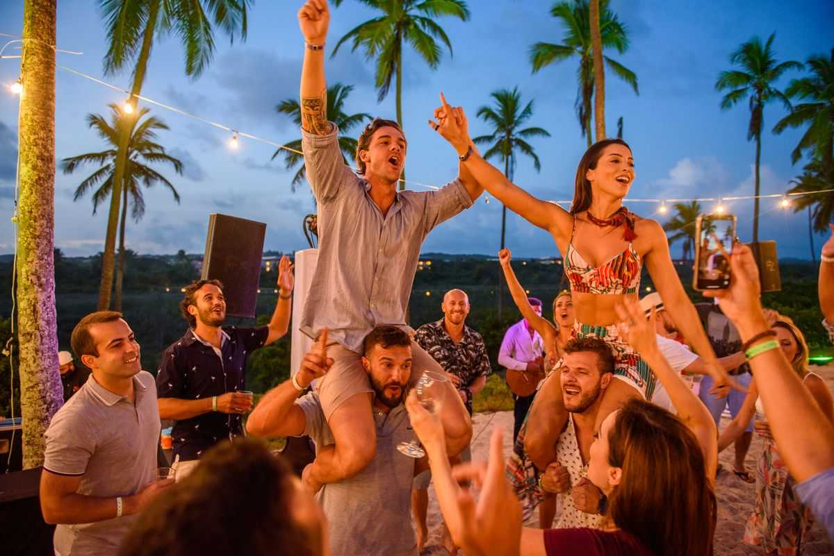 South coast beach parties in December